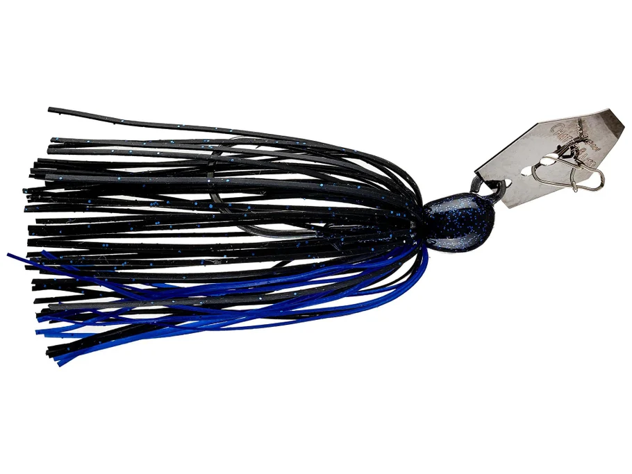Z-MAN CHATTERBAIT MICRO MAX BLACK BLUE 3/16 OZ