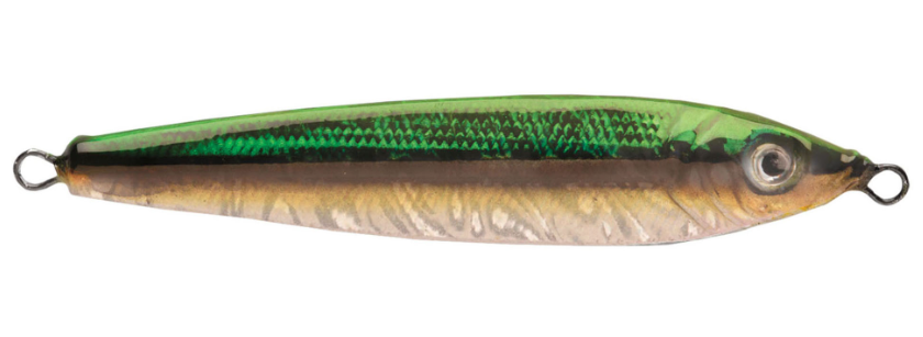 P-Line Laser Minnow 2oz Brn/Yellow/Silv