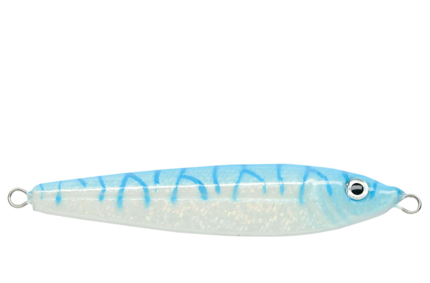 P-Line Laser Minnow 2oz Dbl Glow/Blue Tiger