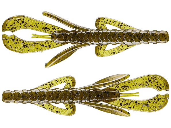 Strike King Rage Hawg 4" Green Pumpkin