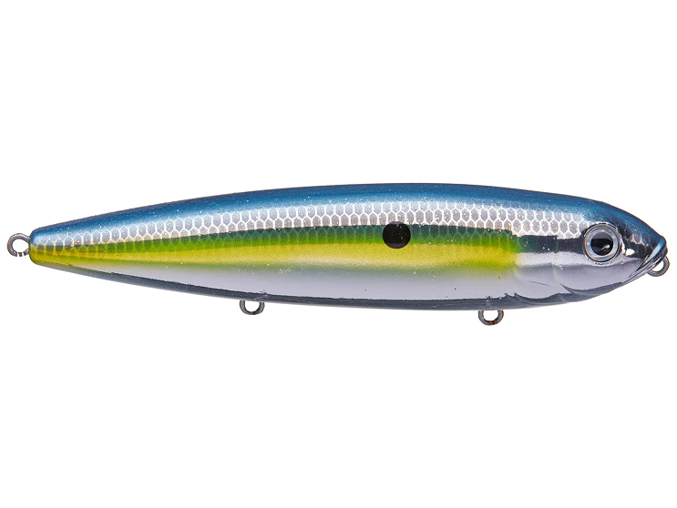 Strike King KVD Sexy Dawg Hard Knock 4.5in 5/8oz Chrome Sexy Shad