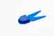 Zoom Salty Chunk 2.5" 5/bag Sapphire Blue