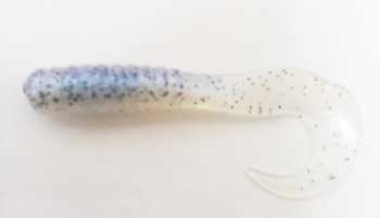 Action Bait 3in Curly Grubs 20pk Monkey Milk