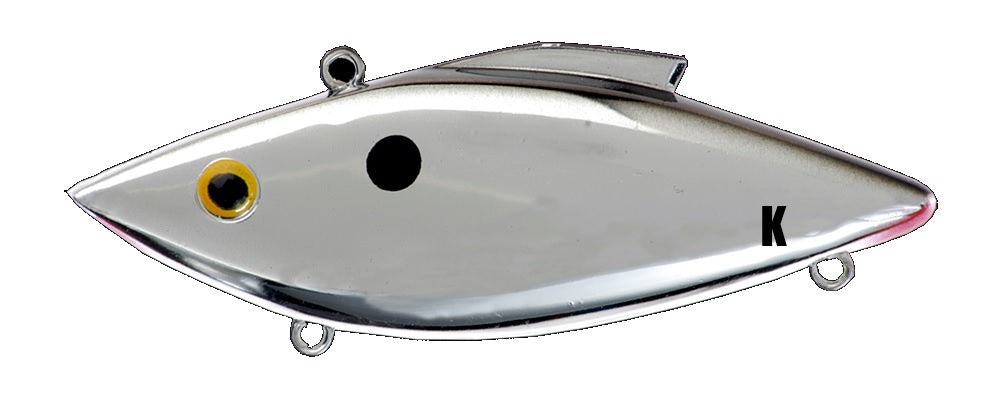Bill Lewis Knock-N Trap 3/4 Chrome Black Back