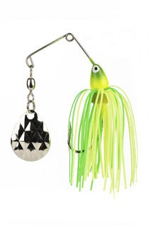 Strike King Mini-King Spinnerbait ChartreuseLime Head ChartreuseLime Skirt