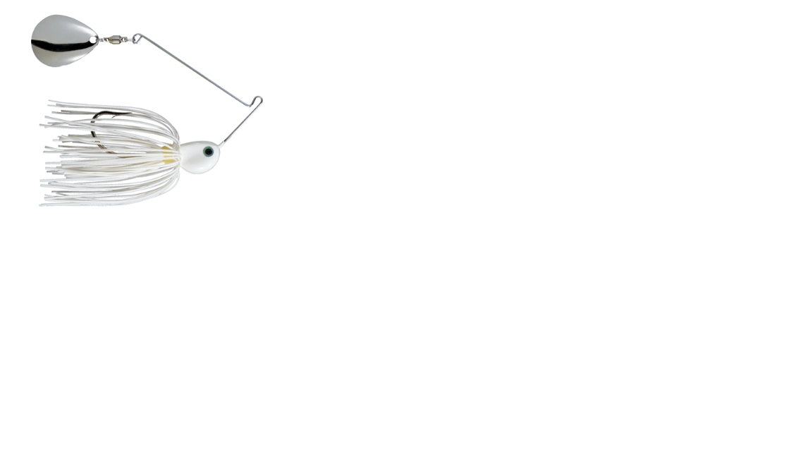 Strike King Potbelly Spinnerbait / White