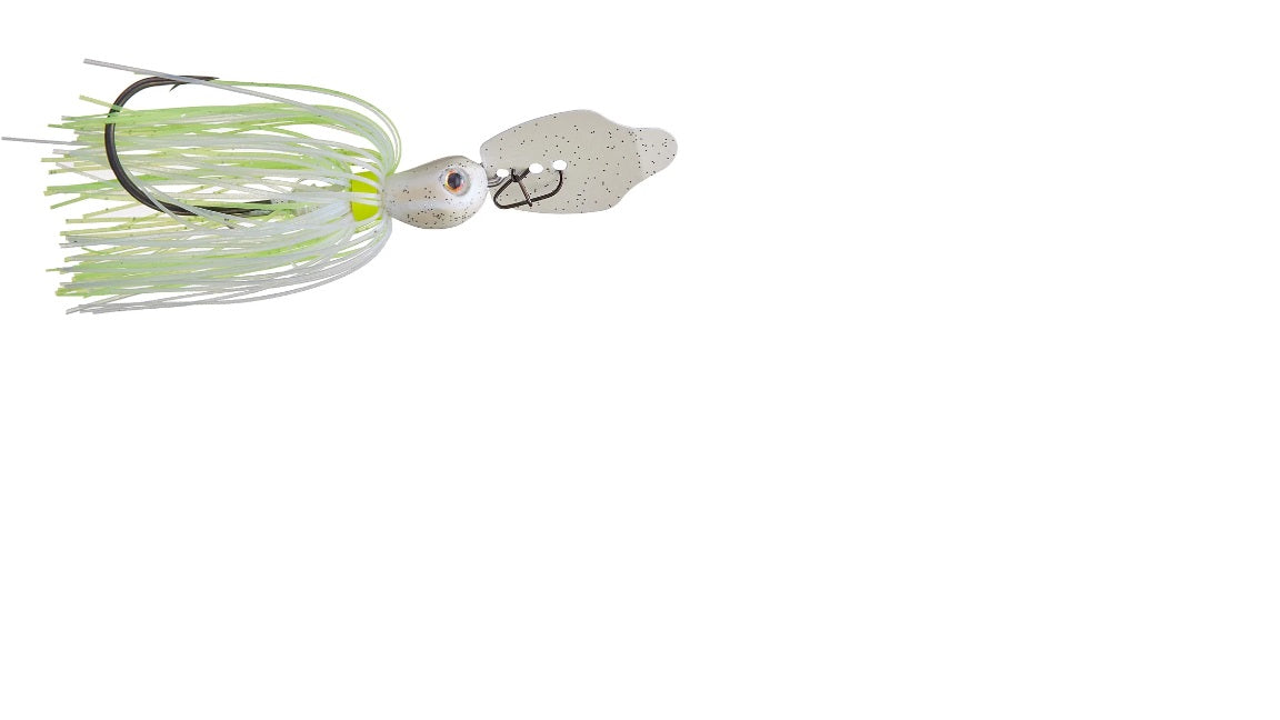 Strike King Thunder Cricket Vibrating Swim Jig 3/8 Chart Blue Glimmer