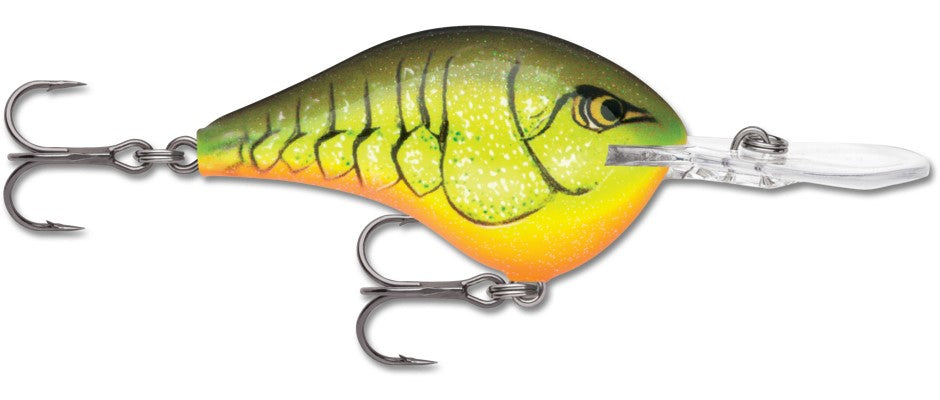 Rapala DT Series 16' 3/4 Chart Rootbeer Craw