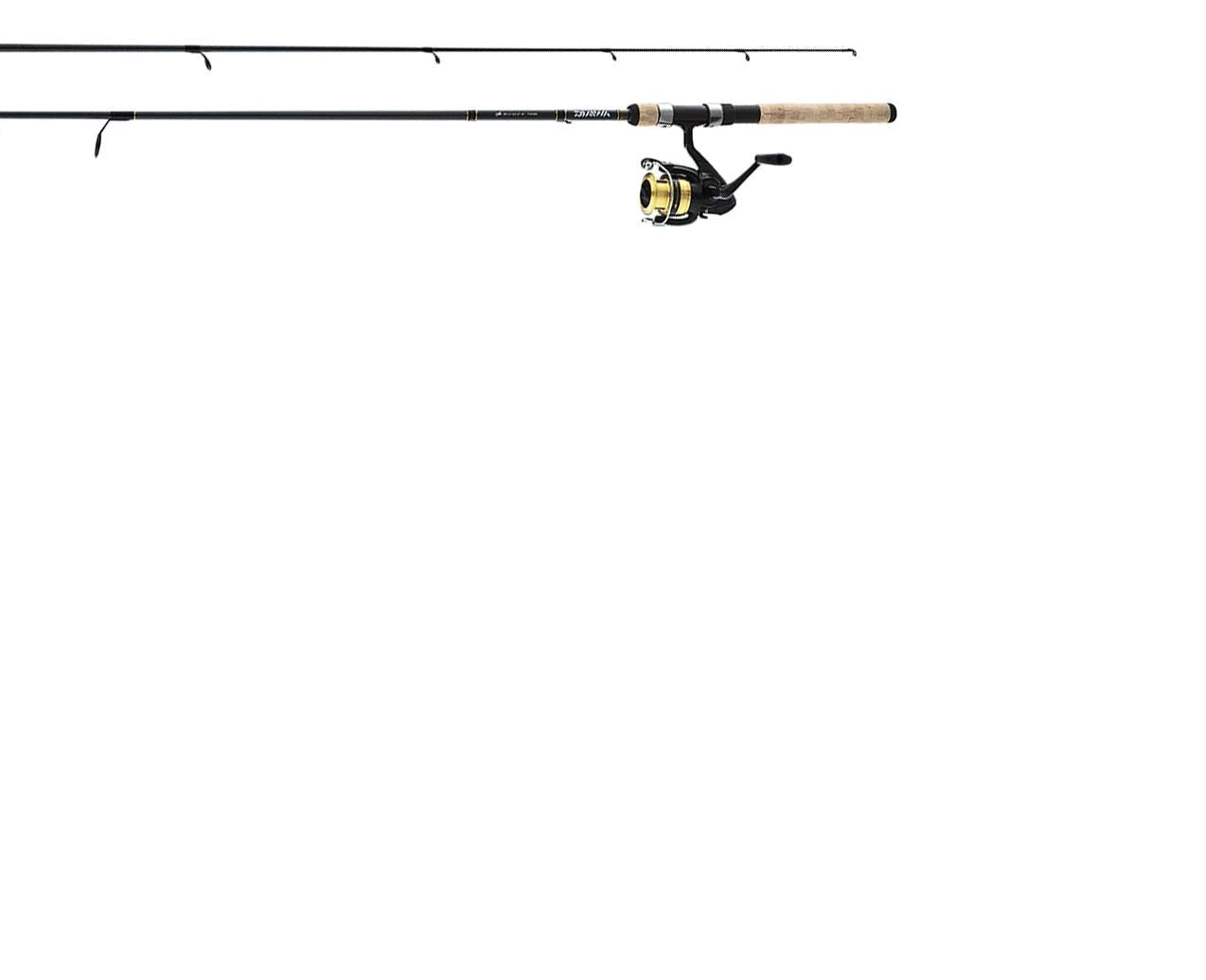 Daiwa Combo D-Shock Spinning Combo 1BB 6'" 2pc ML w/8lb Line