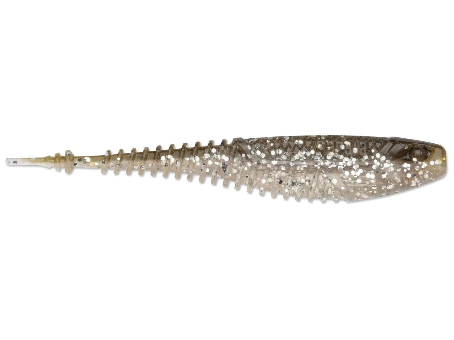 Rapala CrushCity Freeloader 4in 6ct Green Pumpkin Disco