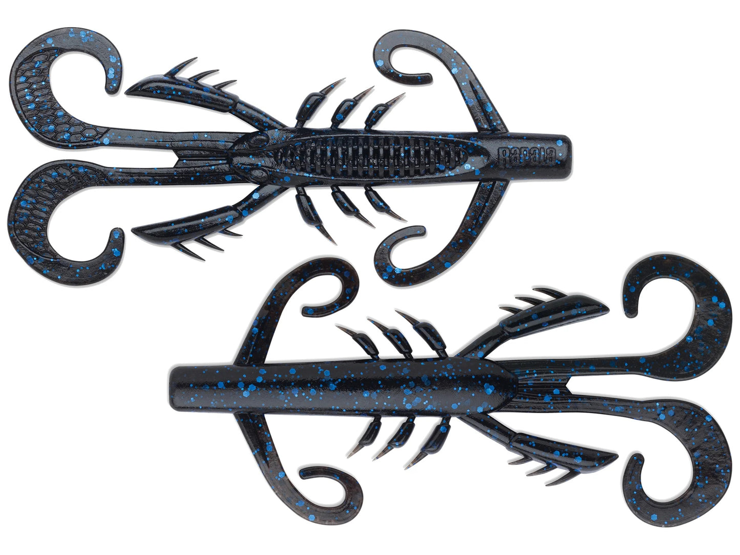 Rapala CrushCity Hedgehog 4in 6ct Black Blue Flake