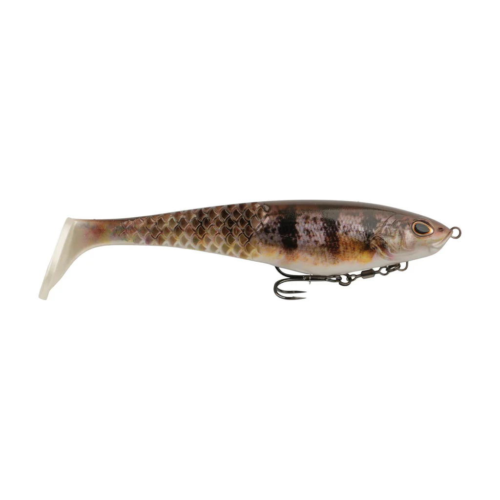 Berkley PowerBait® 6in CullShad 1.5oz HD Yellow Perch