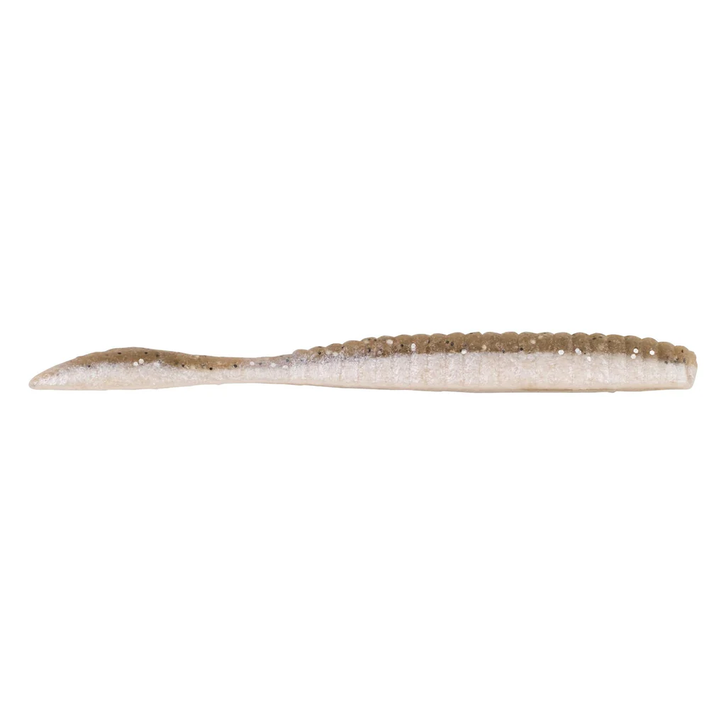Berkley PowerBait® MaxScent Flat Worm 3.6in Brown Back 10ct
