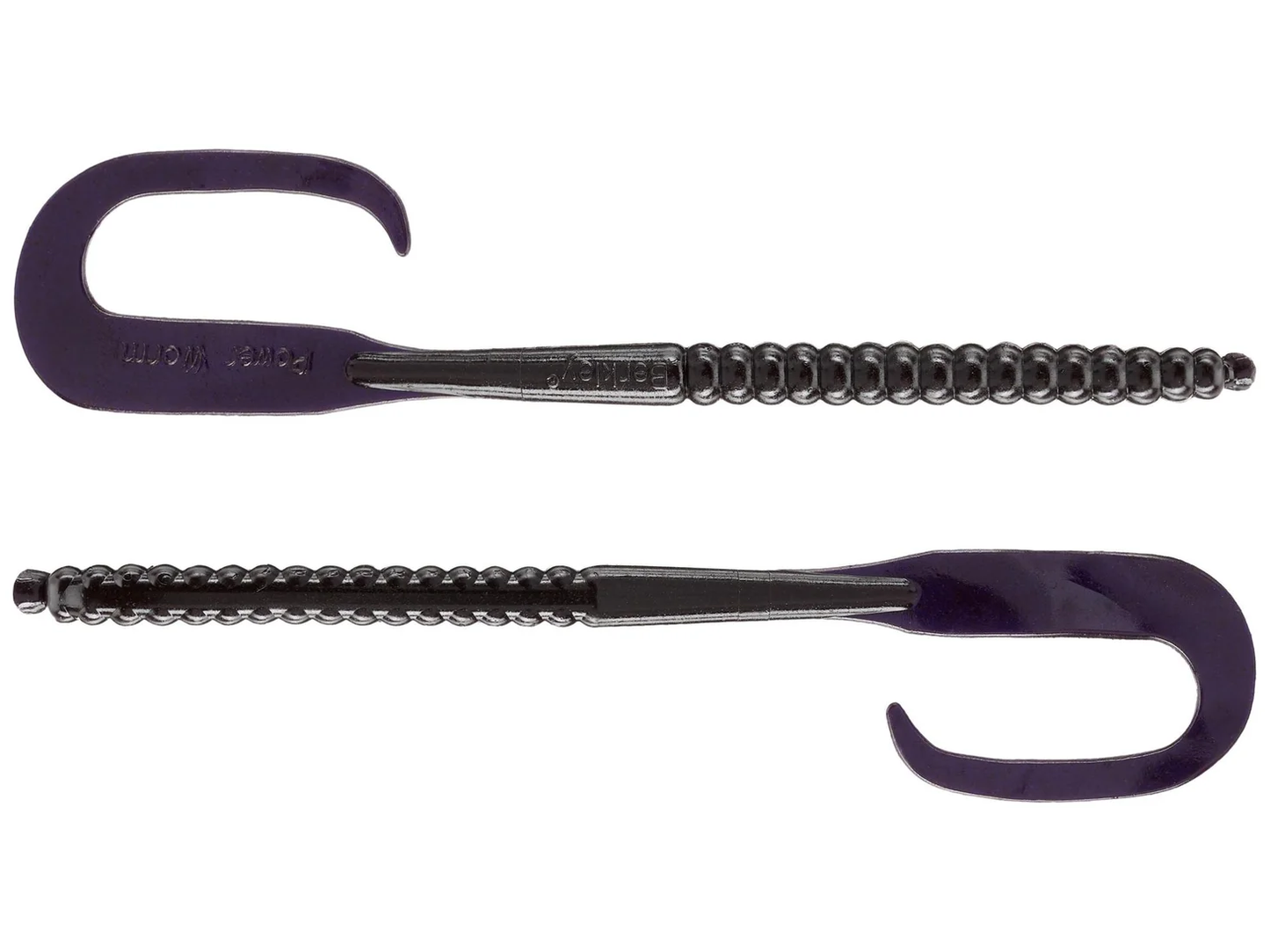 Berkley PowerBait® Power Worms® 10in Black Grape 8ct
