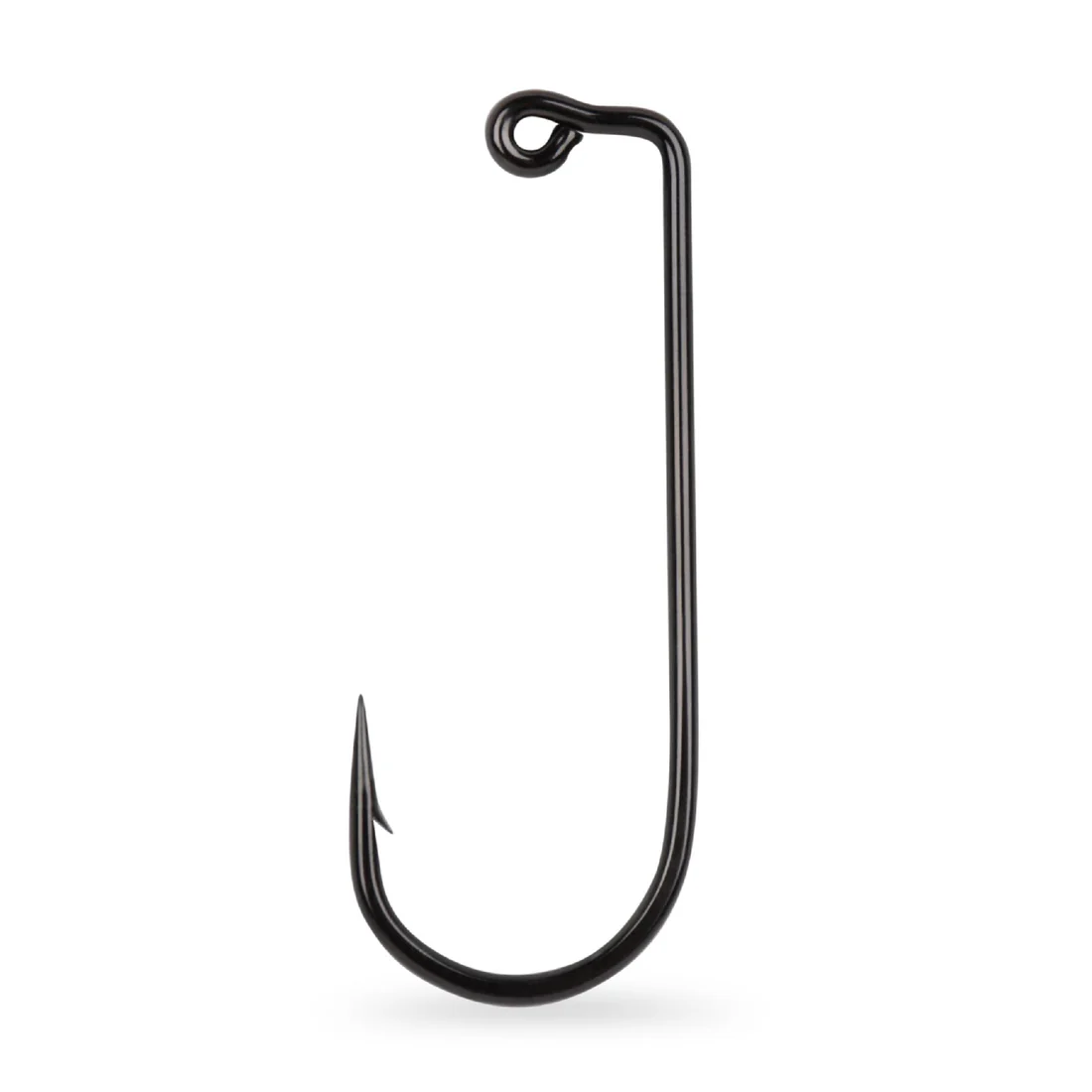 Mustad Jig Hook 2X Round Bend Black Nickle Heavy Wire 1000ct Size 3/0 SPL