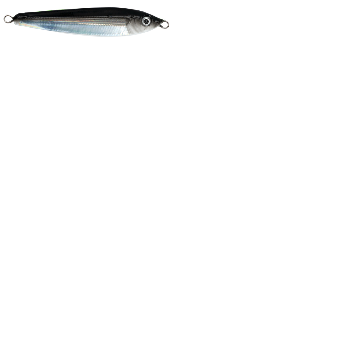 P-Line Laser Minnow 1oz Black Shad