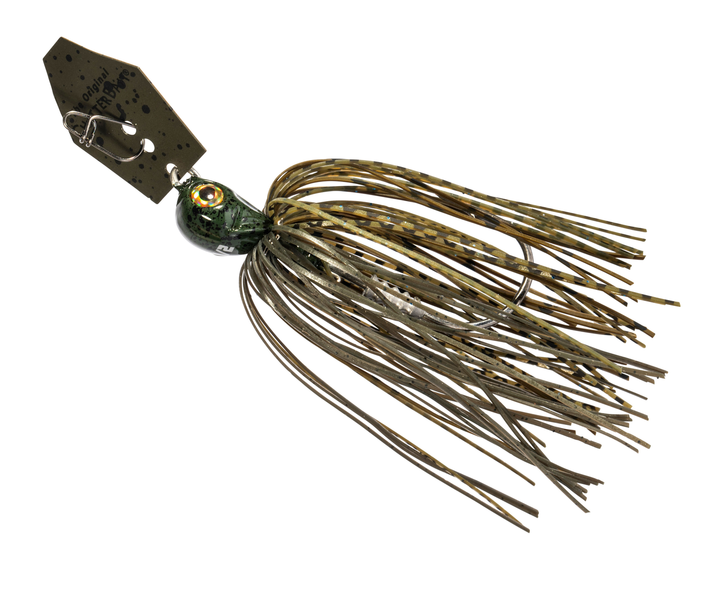 Z-MAN Tungsten Chatterbait Elite EVO 3/8 oz. Green Pumpkin