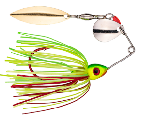 Strike King Bleeding Mini-King Spinnerbait Bleeding Fire Tiger