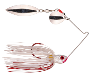 Strike King Bleeding Spinnerbait Bleeding White
