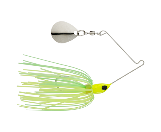 Strike King Micro-King Spinnerbait Chartreuse Head ChartreuseLime Skirt