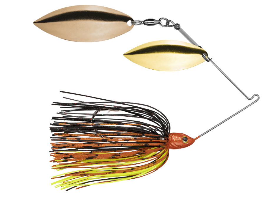 Strike King Tour Grade Spinnerbait 1/2 oz Willow/Willow / Green Tomato