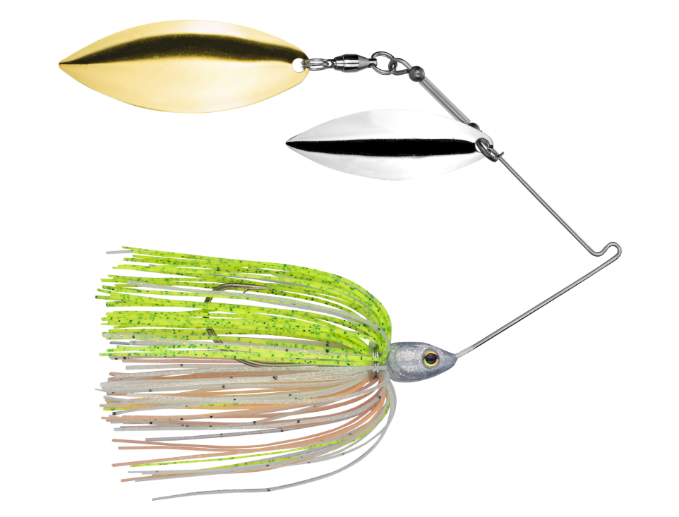 Strike King Tour Grade Spinnerbait 3/8 oz Willow/Willow / Sun Perch