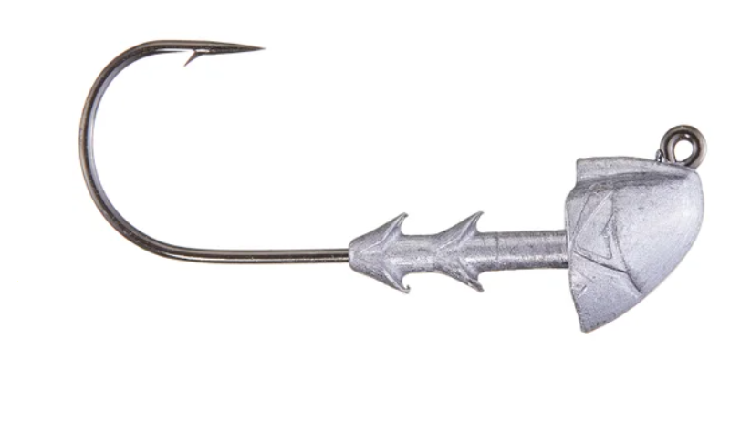 Buckeye The Shocker Swimbait Head - Light Wire 3/16 oz Unpainted 3pk
