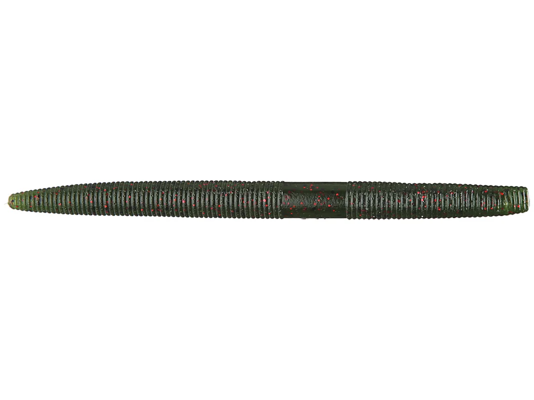 Yamamoto 5in SENKO 10pk Watermelon W Black & Red Flake