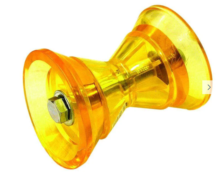 TH Marine 3-Pc Super Bow Roller Poly 3" (Bolt Size 1/2" X 5-1/2")