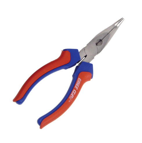 Eagle Claw Tool Tech Pliers-Bent Nose Chrome 8"