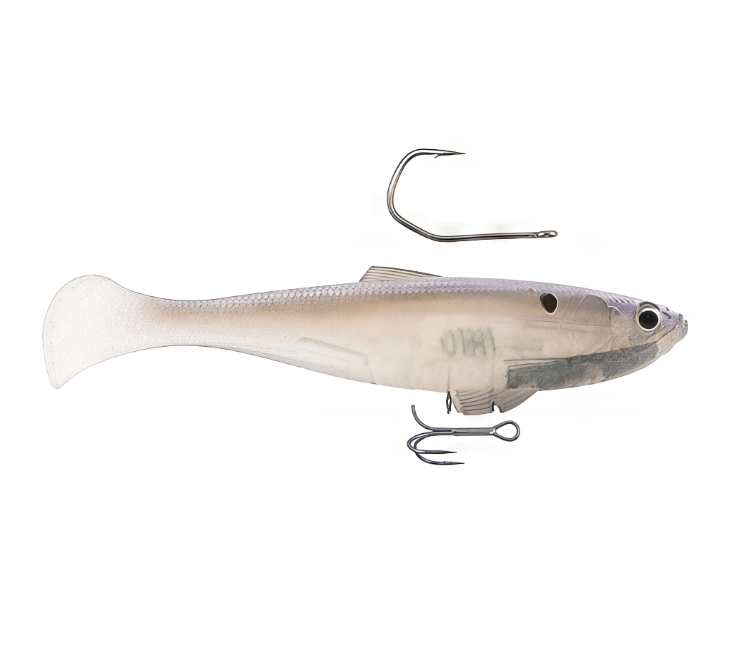 Z-Man SWAG LT 5" WHITE BACK SHAD