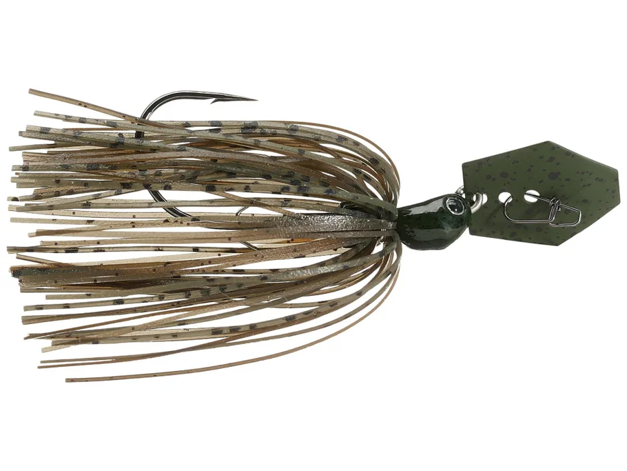 Z-MAN CHATTERBAIT JACKHAMMER BABYJACK 1/2 OZ GREEN PUMPKIN