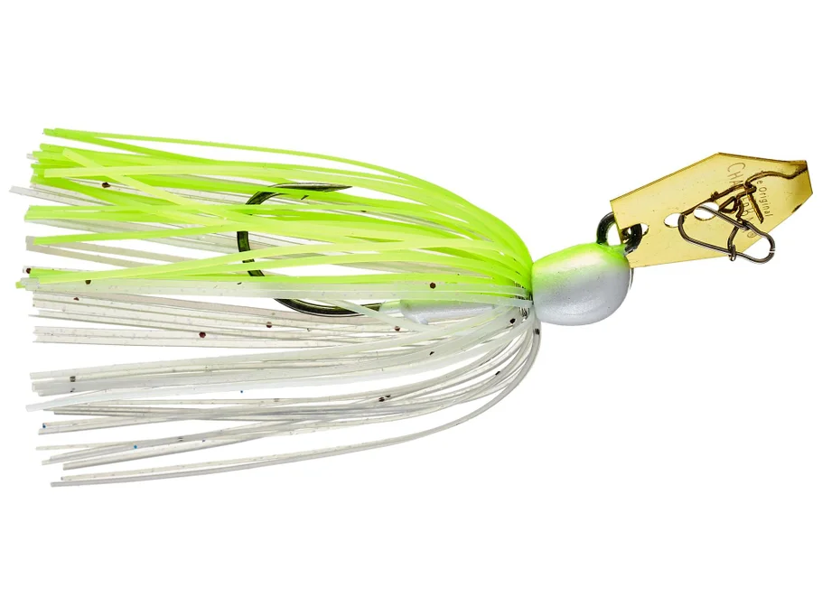 Z-MAN CHATTERBAIT MICRO MAX CHARTREUSE/WHITE 1/4 OZ