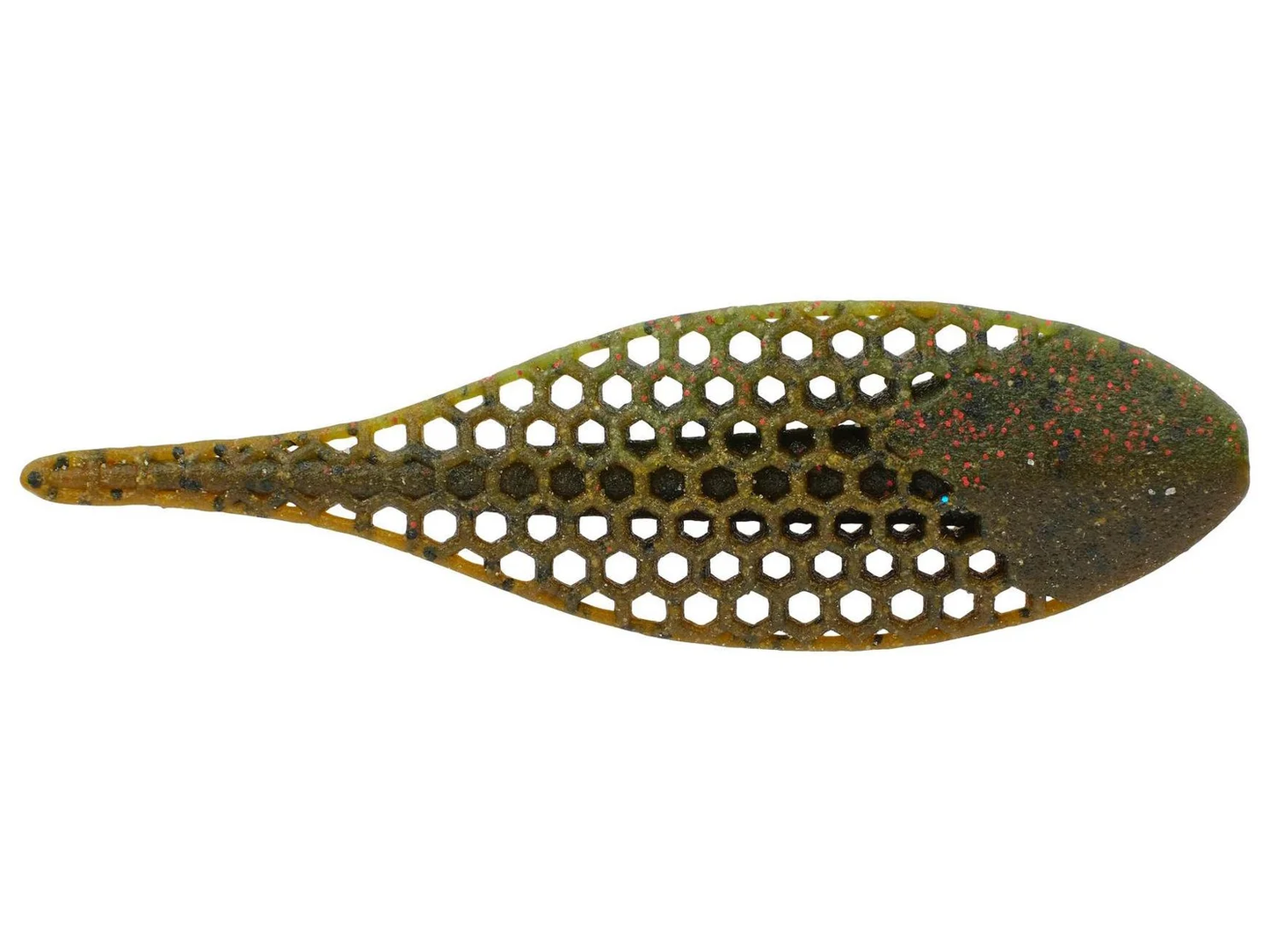 Berkley PowerBait® MaxScent Flux-Gill 5.3in. Green Pump. Watermelon Red
