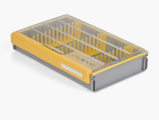 Plano EDGE® 3700™ Spinner Bait Box Grey/Yellow