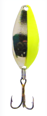 Rainbow Pot-O-Gold Spoon 3/4 Chartreuse/Nickle