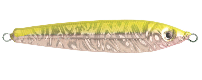 P-Line Laser Minnow 2oz Super Chart/Silv.