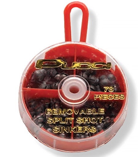 Pucci Removeable Split Shot Sinker Assortment 78pc