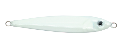 P-Line Laser Minnow 2oz White Glow