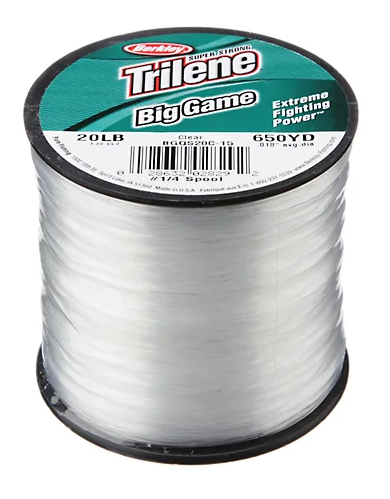 Berkley Trilene Big Game Monofilament 1/4lb Clear 30lb