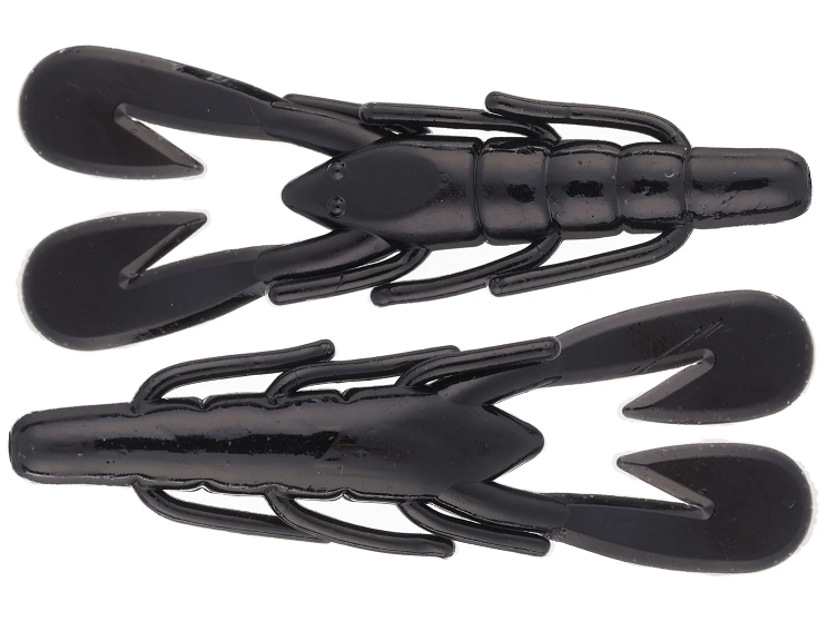 Zoom Ultra Vibe Speed Craw 3in 12/bag Black