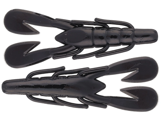 Zoom Ultra Vibe Speed Craw 3in 12/bag Black