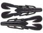 Zoom Ultra Vibe Speed Craw 3in 12/bag Black