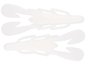Zoom Ultra Vibe Speed Craw 3in 12/bag White