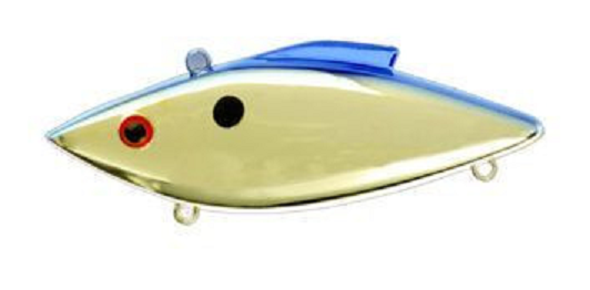 Bill Lewis Rattle Trap 1/2 Gold Blue Back