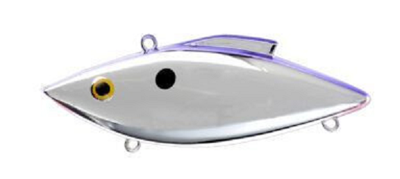 Bill Lewis Rattle Trap 1/2 Chrome Purple Back