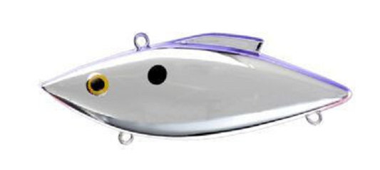 Bill Lewis Rattle Trap 1/2 Chrome Purple Back