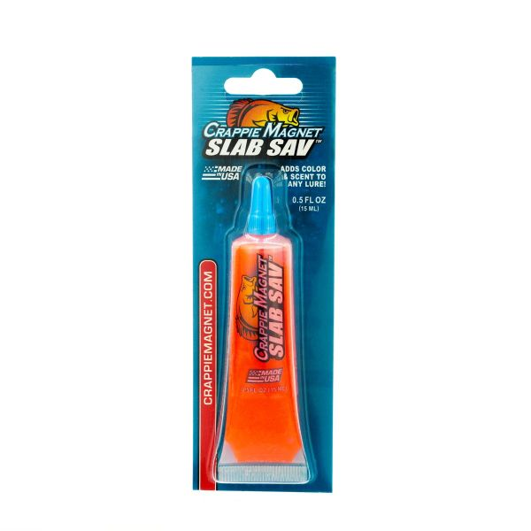 Leland Crappie Magnet Slab Sav .5oz Orange