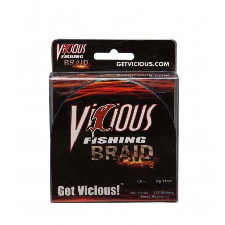 Vicious Braided Line Moss Green 300yd 30lb