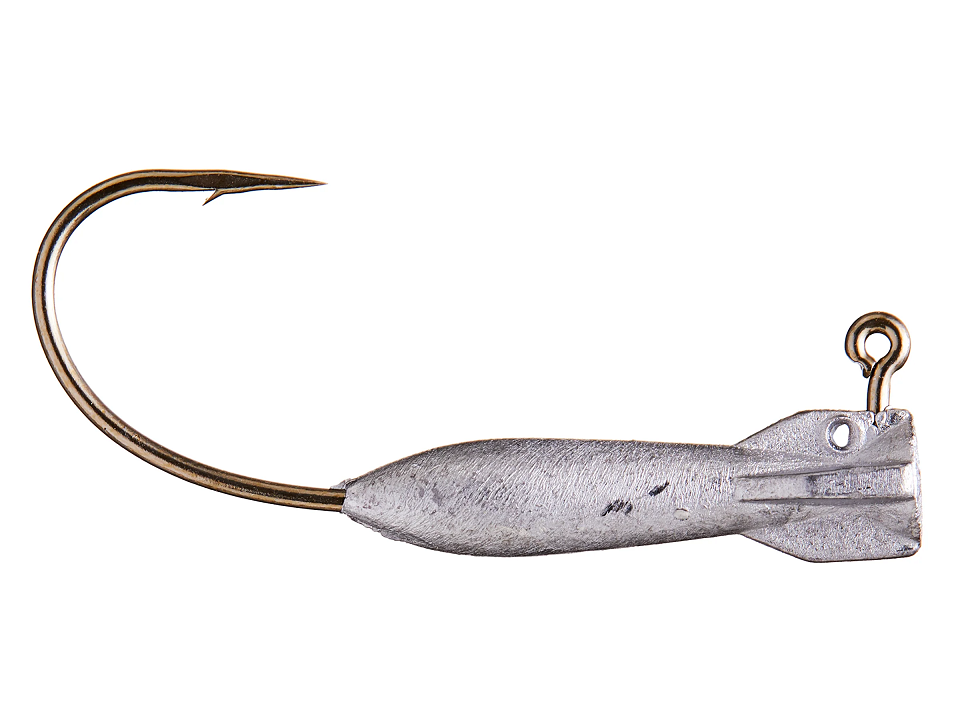 Missile Hover Jig Head 1/8oz 2/0 Gama Hook Unpainted